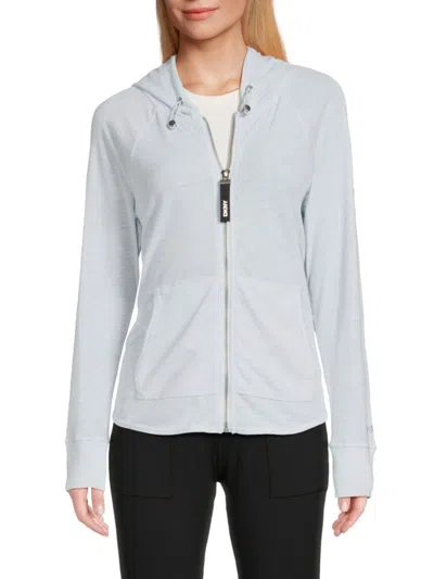 Dkny Sport Women's Exposed Seam Jacket In White