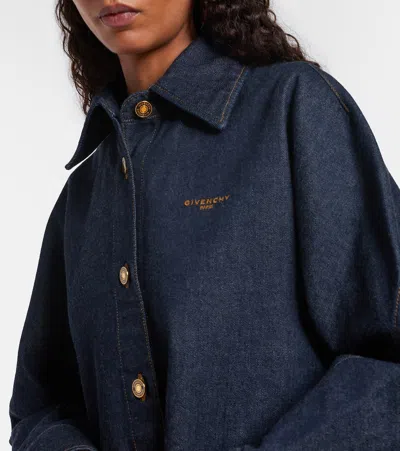 Givenchy Collared Neck Structured Long Sleeves Top