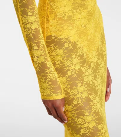 Alex Perry Lace Sheer Gown
