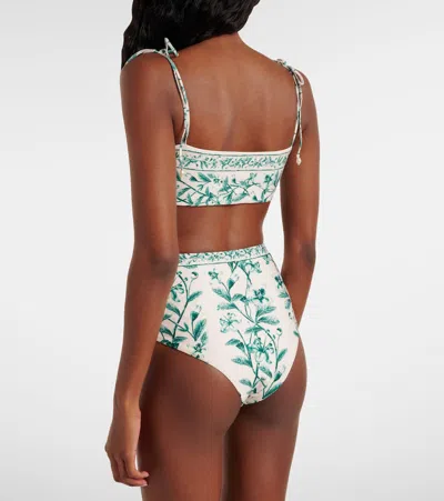 Agua By Agua Bendita Primavera Floral Bikini Top
