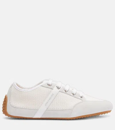 Givenchy Slim Suede-trimmed Sneakers