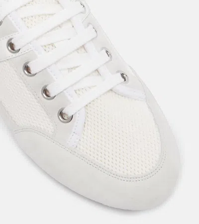 Givenchy Slim Suede-trimmed Sneakers
