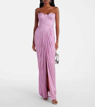 Maria Lucia Hohan Jasleen Silk Tulle Corset Gown
