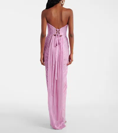 Maria Lucia Hohan Jasleen Silk Tulle Corset Gown