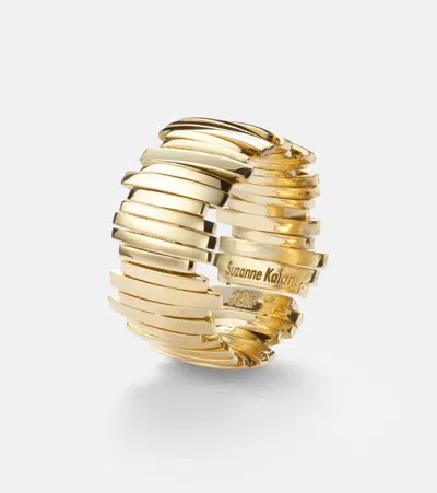 Suzanne Kalan Classic Milli 18kt Gold Ring