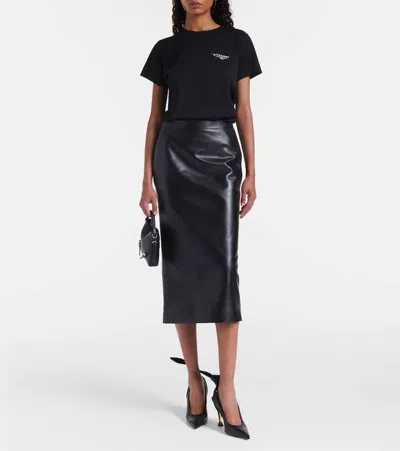 Givenchy Black Cotton Jersey Crewneck T-shirt