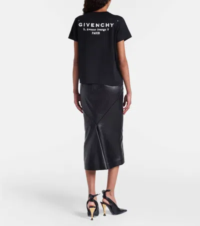 Givenchy Black Cotton Jersey Crewneck T-shirt