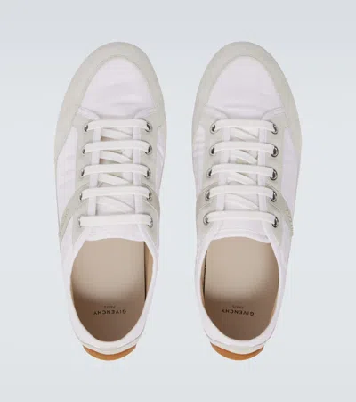 Givenchy Slim Sneakers In Nylon And Suede