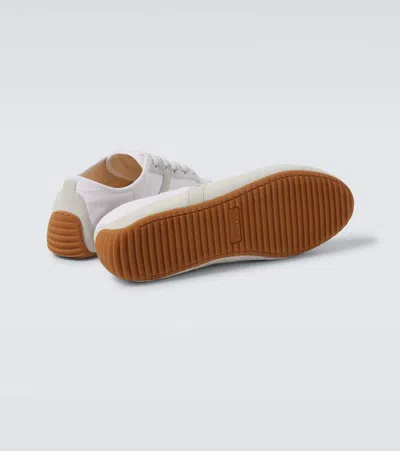 Givenchy Slim Sneakers In Nylon And Suede