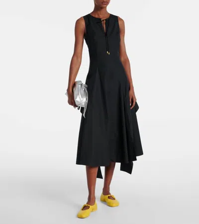 Loewe Pebble Soft Ballerina In Nappa Lambskin In Yellow