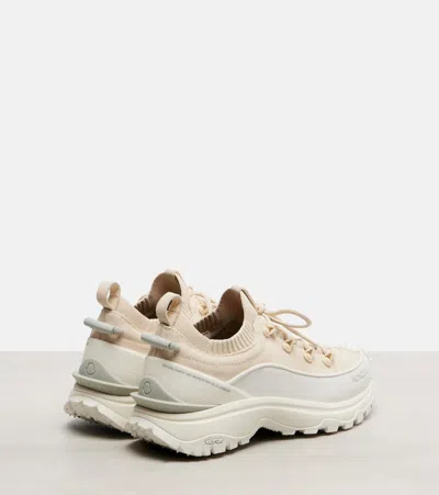 Moncler Trailgrip Lite3 Nubuck & Suede Sneakers