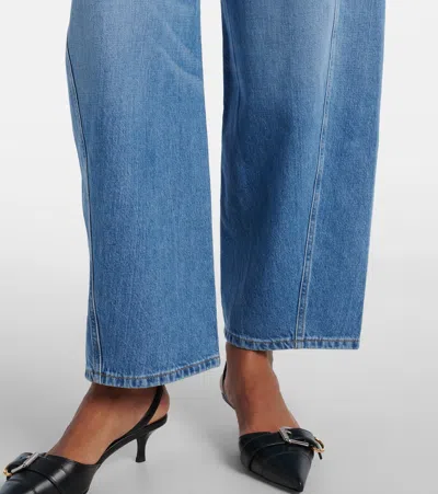 Givenchy Cocoon Pants In Washed Denim