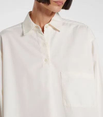 The Row Lapel Long-sleeved Shirt In Multi