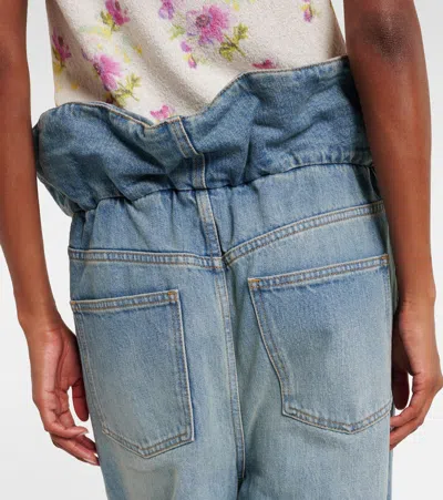 Loewe Flamenco High-rise Wide-leg Jeans