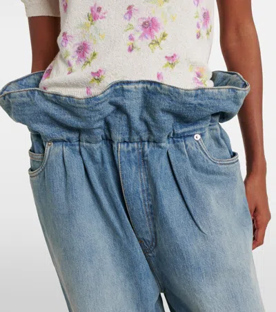 Loewe Flamenco High-rise Wide-leg Jeans