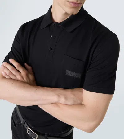 Givenchy Classic Fit Polo With 3 Buttons Bm71kr3ycd 001 In Black
