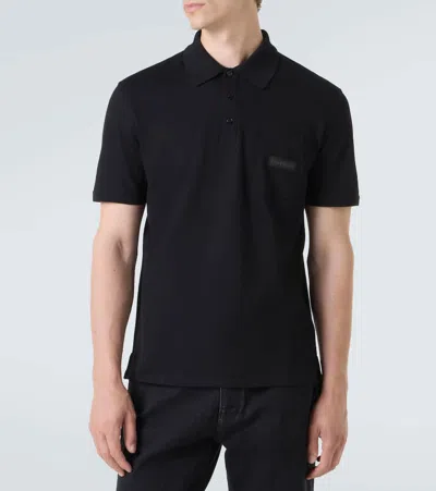 Givenchy Classic Fit Polo With 3 Buttons Bm71kr3ycd 001 In Black