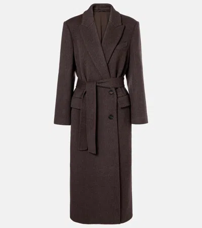 Brunello Cucinelli Wool And Cashmere Wrap Coat