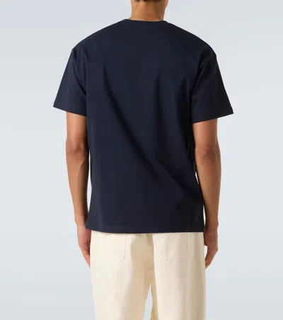 Givenchy Navy Short-sleeved T-shirt With Logo