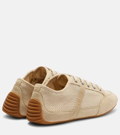 Givenchy Suede-trimmed Sneakers