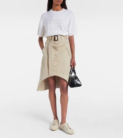 Givenchy Suede-trimmed Sneakers