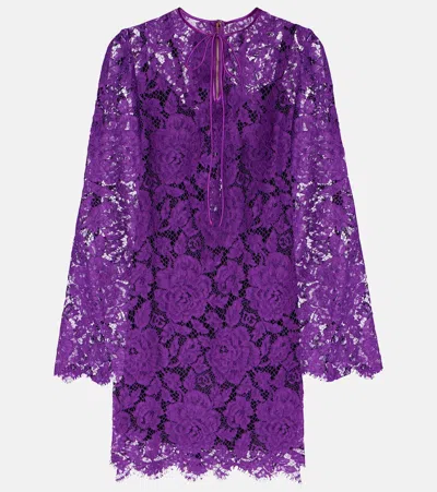 Dolce & Gabbana Lace Minidress