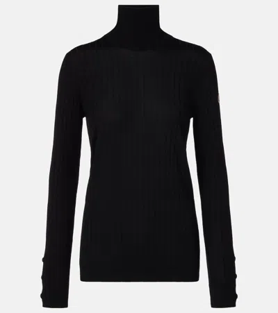 Moncler Wool And Cashmere Turtleneck Sweater