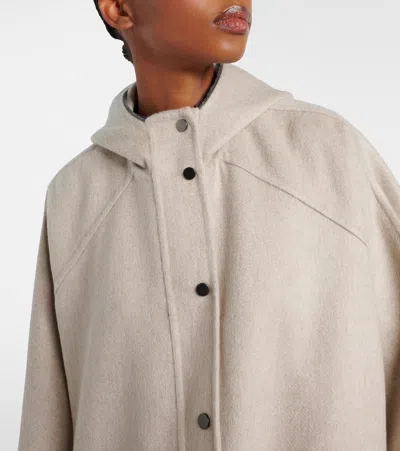 Brunello Cucinelli Hooded Cashmere Coat