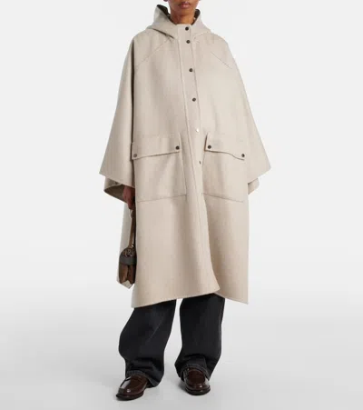 Brunello Cucinelli Hooded Cashmere Coat
