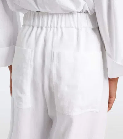 Brunello Cucinelli Cotton Sweatpants In White