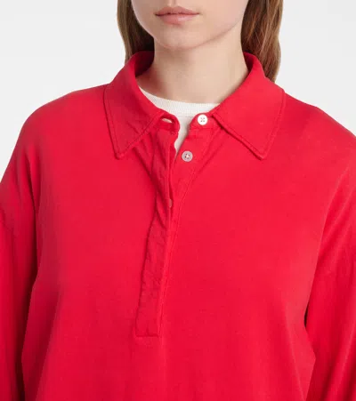 The Row Roddie Cotton Jersey Polo Shirt
