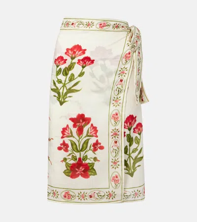 Agua By Agua Bendita Emelina Cotton And Silk Beach Cover-up
