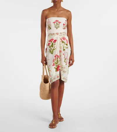 Agua By Agua Bendita Emelina Cotton And Silk Beach Cover-up