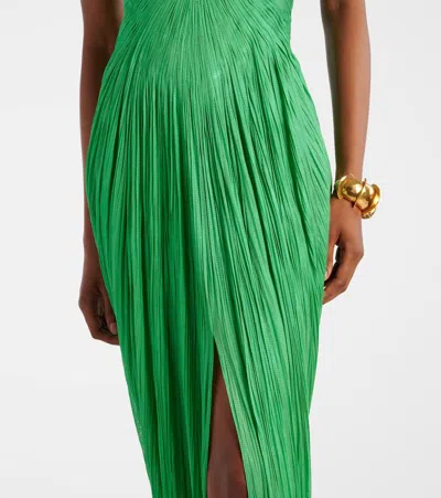 Maria Lucia Hohan Stephanie Cutout Silk Tulle Corset Gown