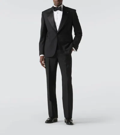 Givenchy Wool And Mohair Blazer In Black
