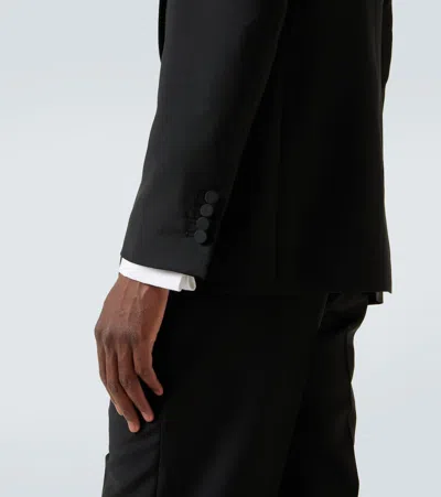 Givenchy Wool And Mohair Blazer In Black
