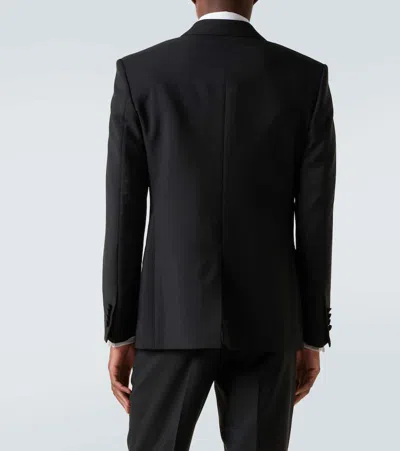 Givenchy Wool And Mohair Blazer In Black