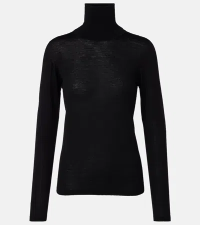 Max Mara Saluto Virgin Wool Turtleneck Sweater