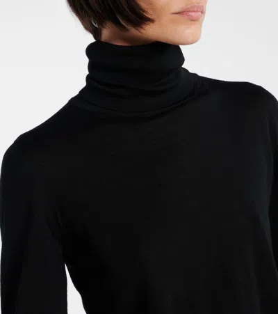 Max Mara Saluto Virgin Wool Turtleneck Sweater