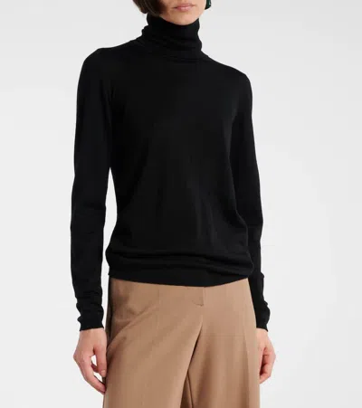 Max Mara Saluto Virgin Wool Turtleneck Sweater