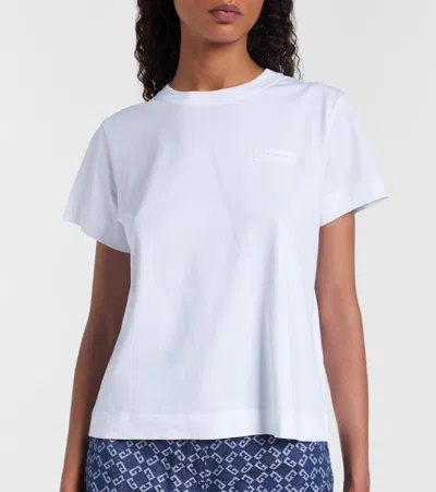 Givenchy Logo Cotton Jersey T-shirt In White