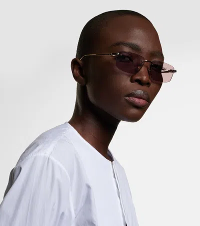 Dior C S4u Rectangular Sunglasses