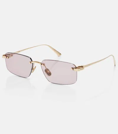 Dior C S4u Rectangular Sunglasses