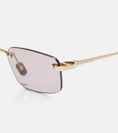 Dior C S4u Rectangular Sunglasses