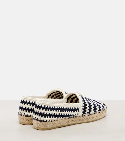 Prada Espadrilles Aus Häkelstrick