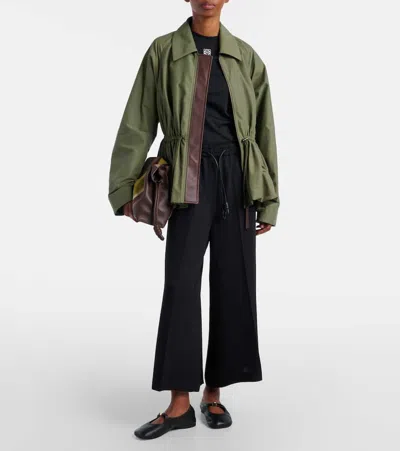 Loewe Women Pebble Ballerina In Nappa Leather