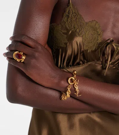 Saint Laurent Cassandre Chain Bracelet