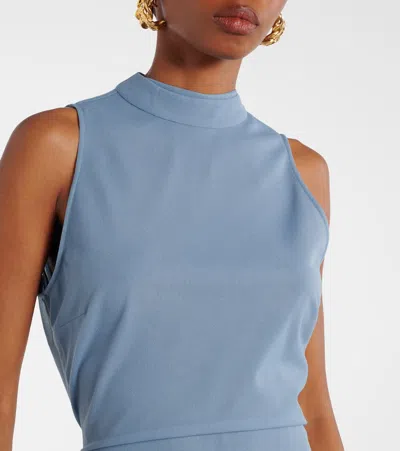 Sir Ruby Open-back Semi-sheer Cocktail Dress
