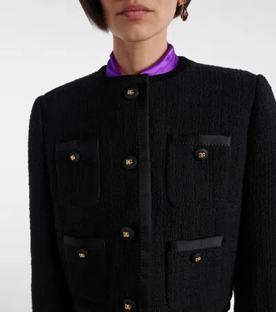 Dolce & Gabbana Dg Cotton-blend Jacket