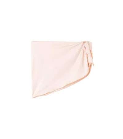 Oseree Oséree Kids Glitter Beach Cover-up In Neutral